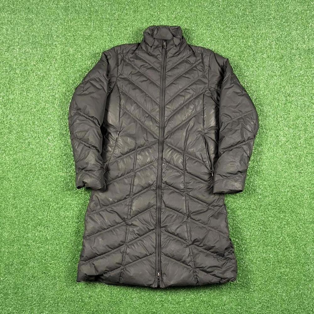 Women's Patagonia black long puffer coat